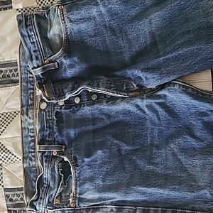My husband's Levi's